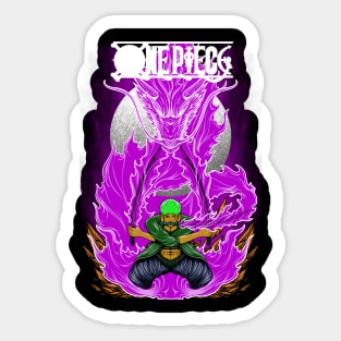 Roronoa Zoro Santoryu Sticker